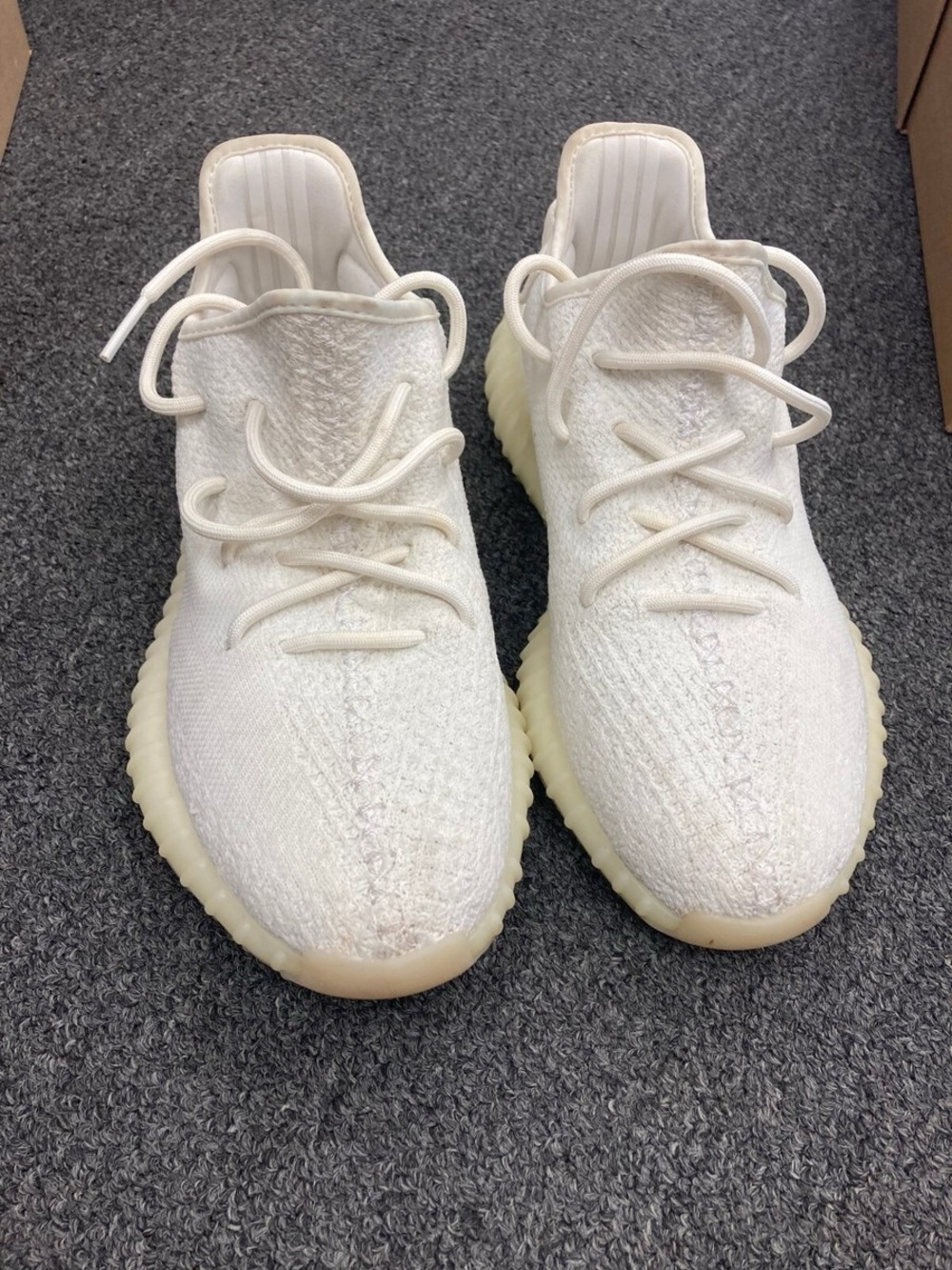 Adidas Yeezy Boost 350 V2 Cream Knit Sneakers